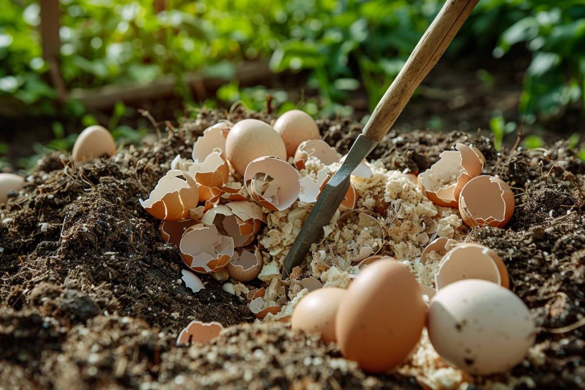 Les coquilles d’œufs au compost : bonne idée ?