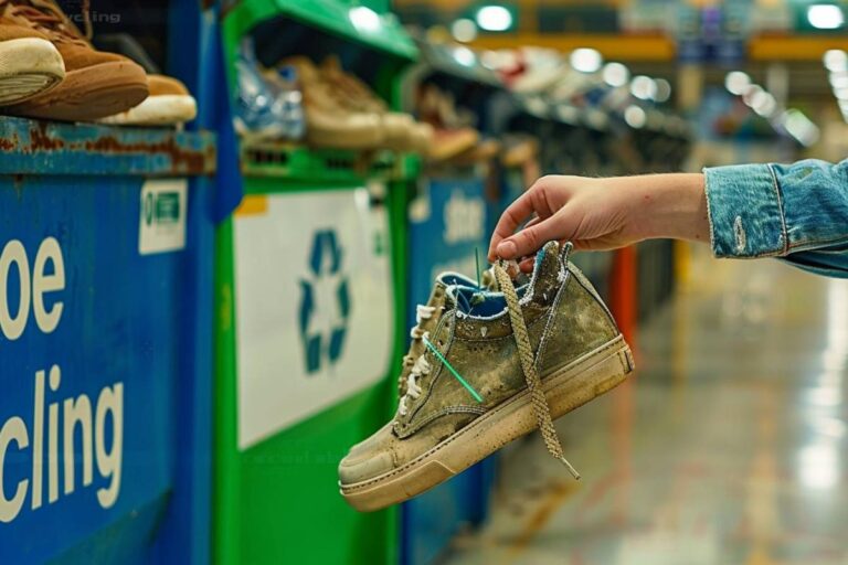 Où jeter ses vieilles chaussures ?