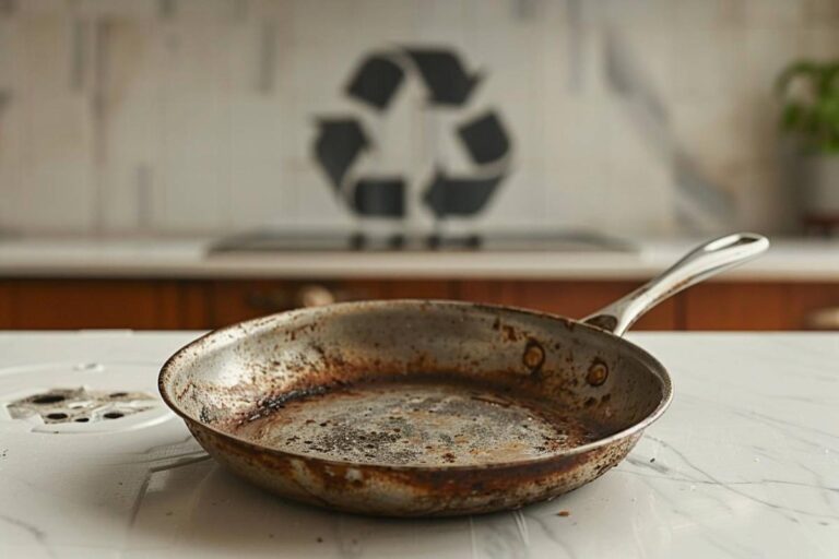 Où jeter une poele usagée ?