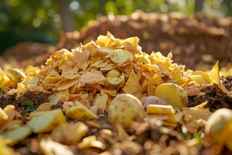 Peut-on mettre des épluchures pomme de terre dans son compost ?