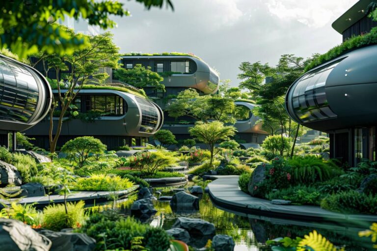 La ville du futur ecologique (Bede)