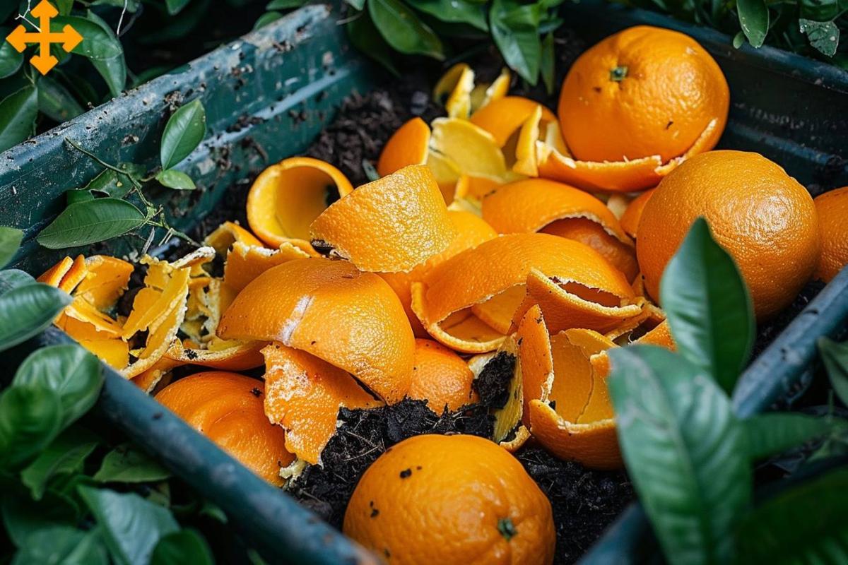 Peut on mettre des pelures d’orange dans le compost ?