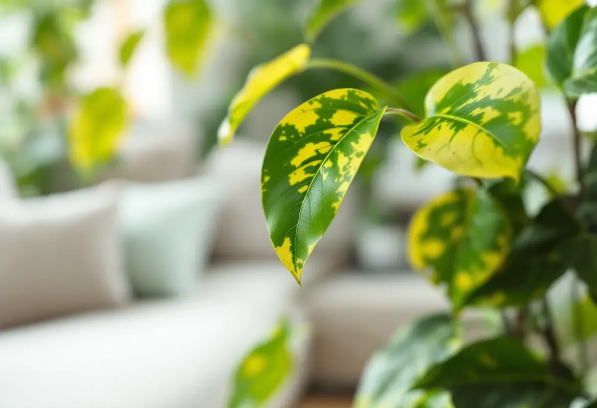 Pourquoi les feuilles de mon ficus jaunissent et tombent ?