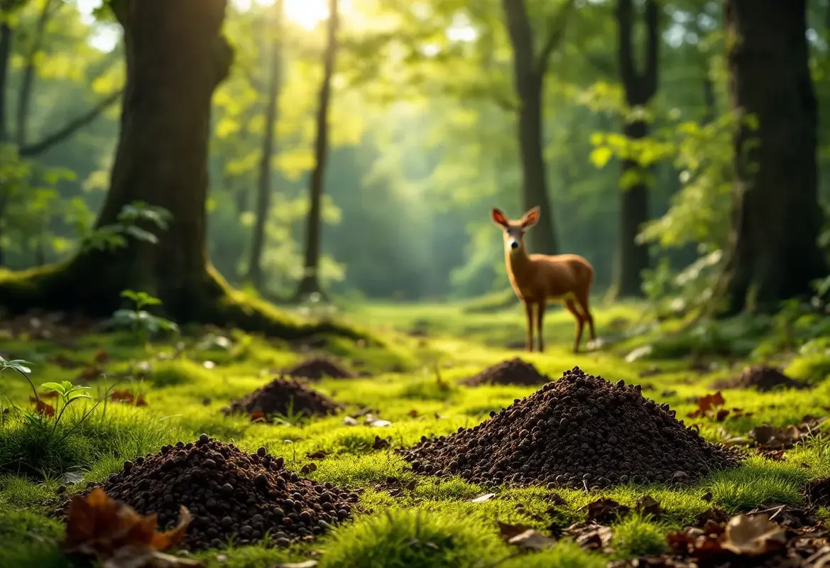 Tout savoir sur les crottes de chevreuil
