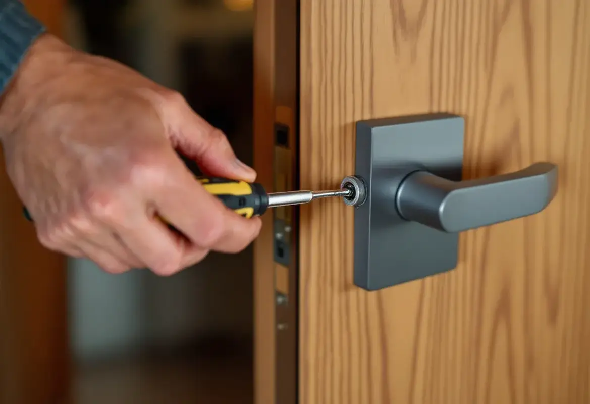 Comment demonter une poignee de porte facilement