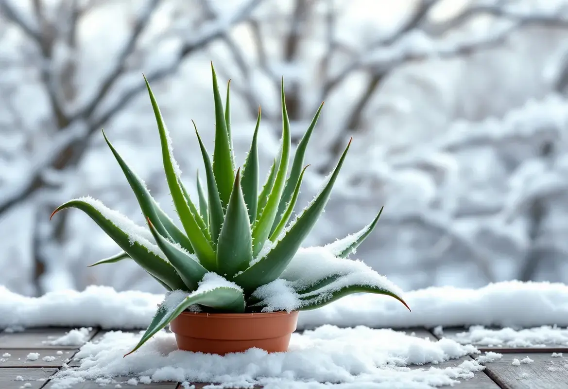 Peut-on laisser un aloe vera dehors l'hiver ?