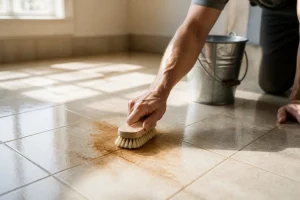 Comment enlever de la rouille sur du carrelage : nos astuces pratiques