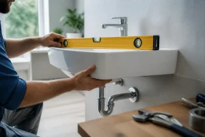 Hauteur évacuation lavabo : guide pour bien l’installer