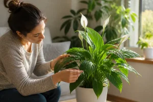 Spathiphyllum feuilles tombantes : comment y remédier ?